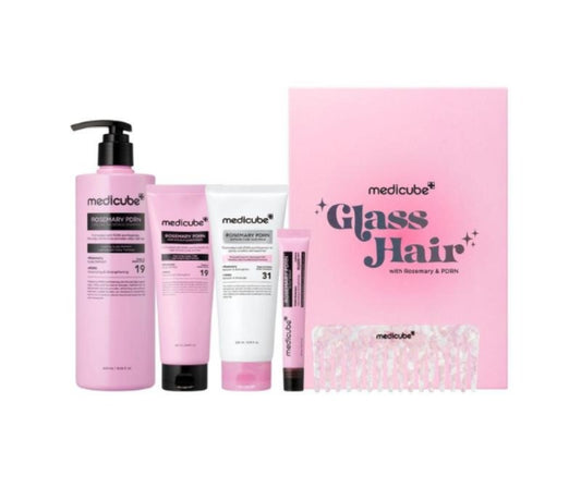 Rosemary PDRN Glass Hair Collection - Strengthening & Volumizing Routine